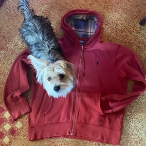 Polo by Ralph Lauren zip up sweater